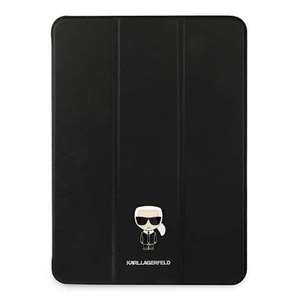 Karl Lagerfeld KLFC11OKMK Θήκη βιβλίου iPad 11" Pro 2021 μαύρη/black Saffiano Karl Iconic