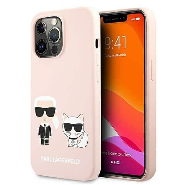 Karl Lagerfeld Karl & Choupette - θήκη για Apple iPhone 13 Pro / - Ροζ 2
