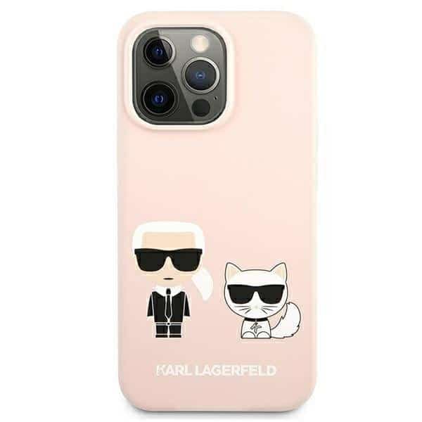 Karl Lagerfeld Karl & Choupette - θήκη για Apple iPhone 13 Pro / - Ροζ 4