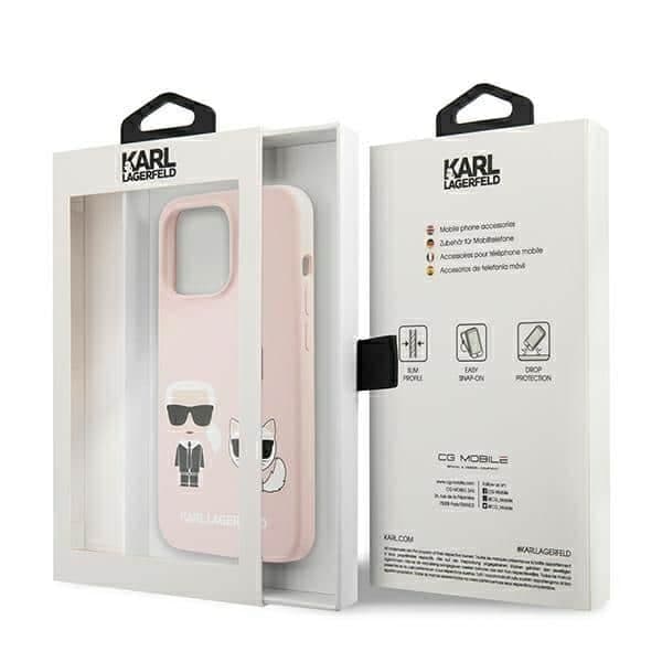 Karl Lagerfeld Karl & Choupette - θήκη για Apple iPhone 13 Pro / - Ροζ 8