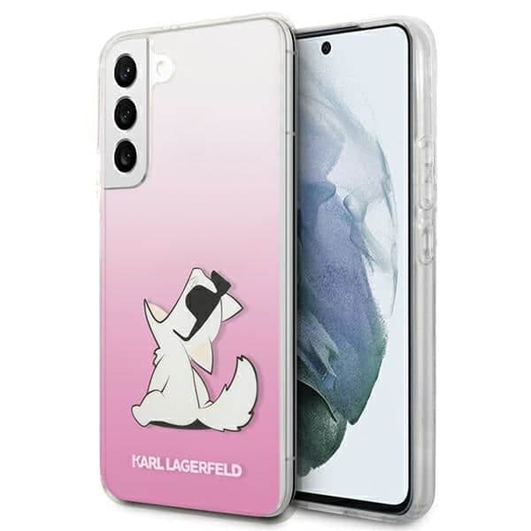Karl Lagerfeld Choupette Fun - θήκη για Samsung S22+ / S906 - Ροζ
