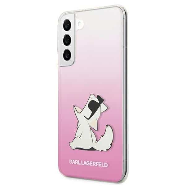Karl Lagerfeld Choupette Fun - θήκη για Samsung S22+ / S906 - Ροζ 2