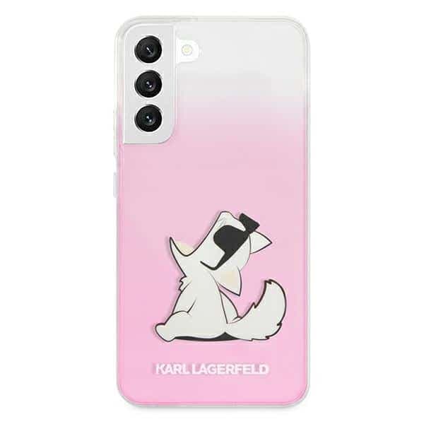 Karl Lagerfeld Choupette Fun - θήκη για Samsung S22+ / S906 - Ροζ 3