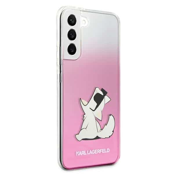Karl Lagerfeld Choupette Fun - θήκη για Samsung S22+ / S906 - Ροζ 4