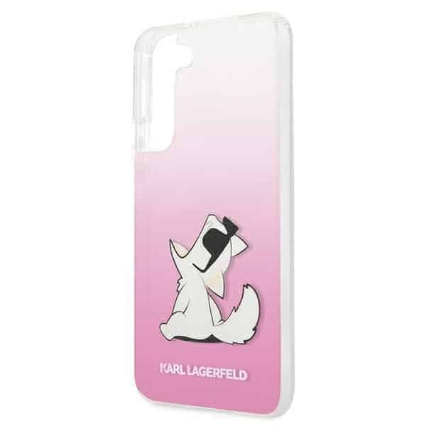 Karl Lagerfeld Choupette Fun - θήκη για Samsung S22+ / S906 - Ροζ 6