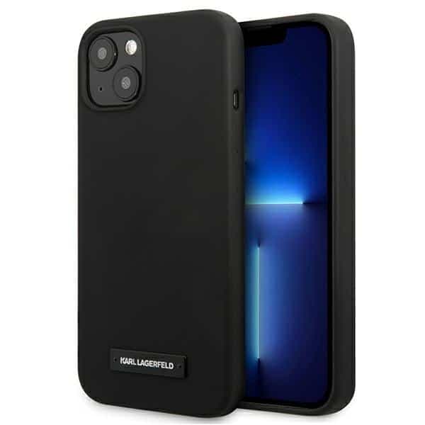 Karl Lagerfeld Silicone - θήκη για Apple iPhone 13 mini - Μαύρο