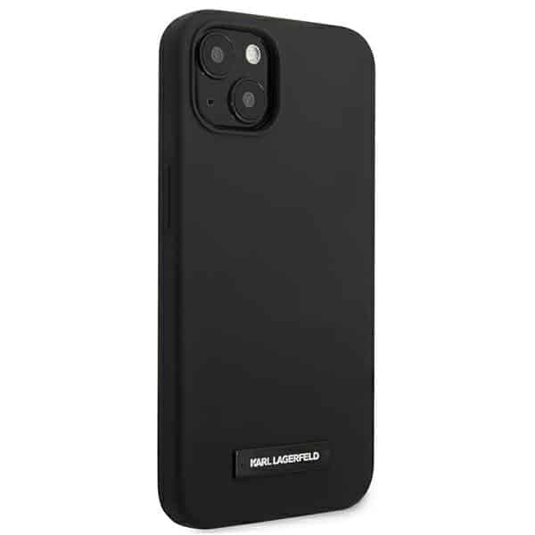Karl Lagerfeld Silicone - θήκη για Apple iPhone 13 mini - Μαύρο 4