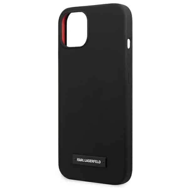 Karl Lagerfeld Silicone - θήκη για Apple iPhone 13 mini - Μαύρο 6