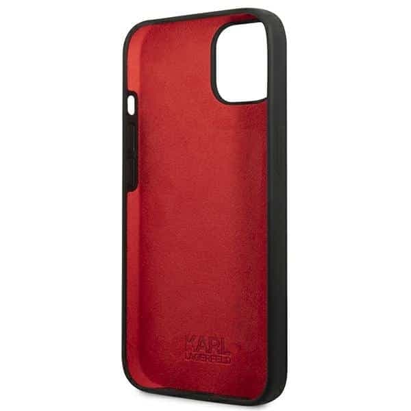 Karl Lagerfeld Silicone - θήκη για Apple iPhone 13 mini - Μαύρο 7