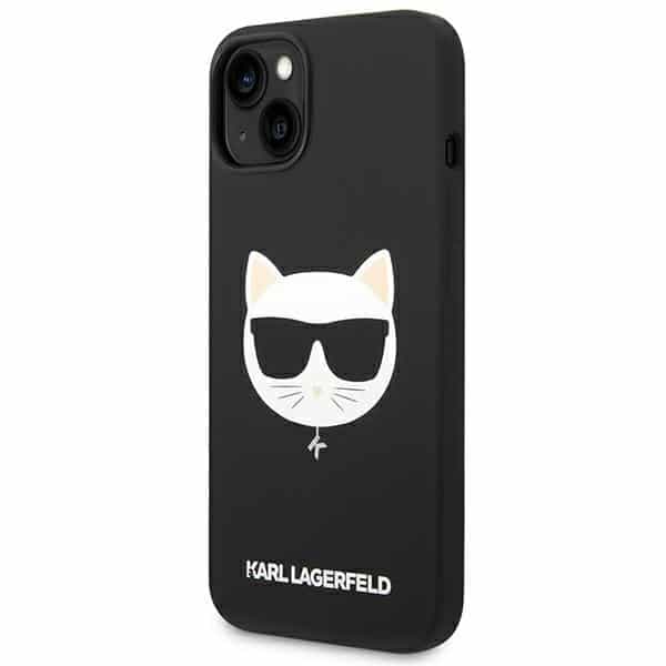 Karl Lagerfeld Silicone Choupette - Apple iPhone 14 Plus / 15 - Μαύρο 2