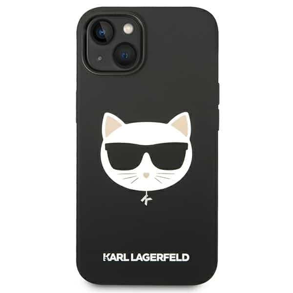 Karl Lagerfeld Silicone Choupette - Apple iPhone 14 Plus / 15 - Μαύρο 3