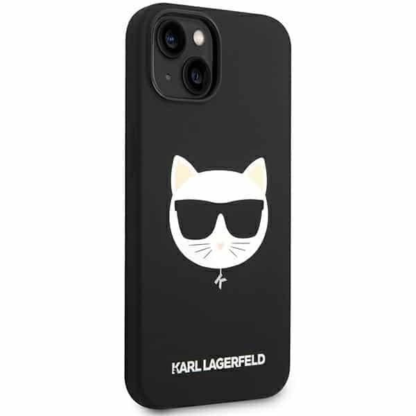 Karl Lagerfeld Silicone Choupette - Apple iPhone 14 Plus / 15 - Μαύρο 4