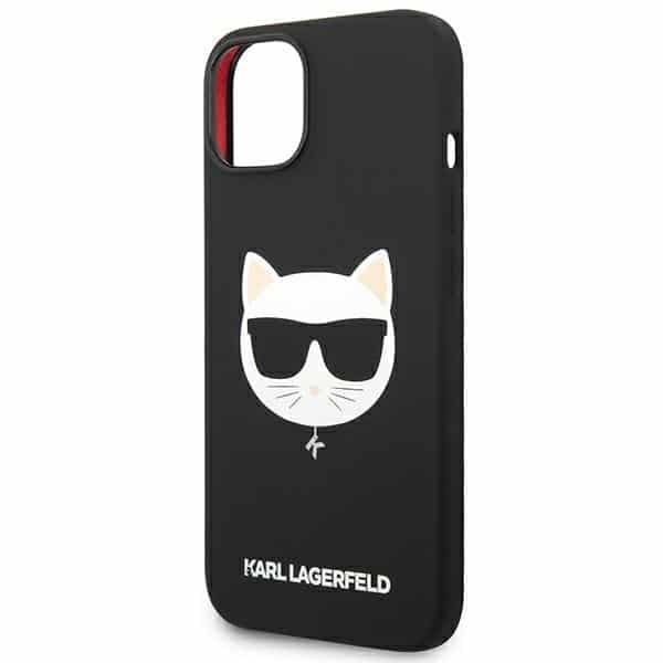 Karl Lagerfeld Silicone Choupette - Apple iPhone 14 Plus / 15 - Μαύρο 6