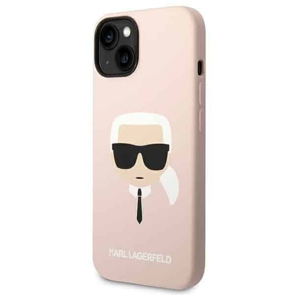 Karl Lagerfeld Silicone Karl`s Head - Apple iPhone 14 Plus / 15 - Ροζ 2