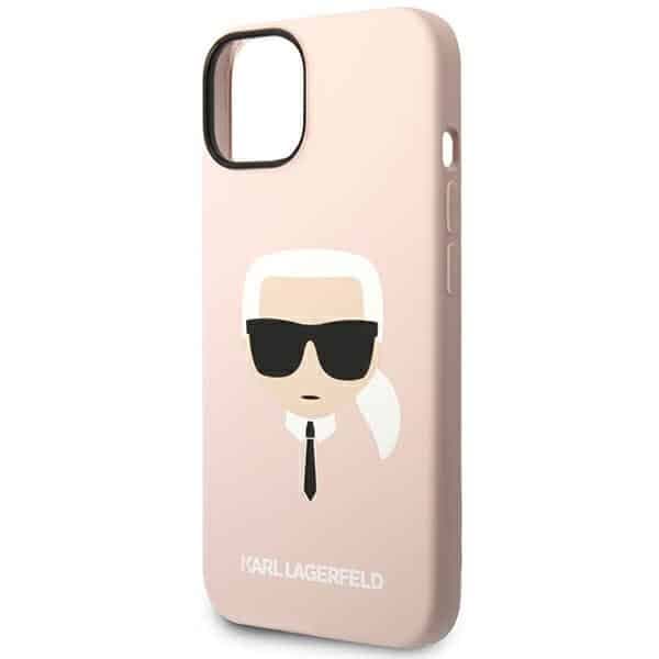 Karl Lagerfeld Silicone Karl`s Head - Apple iPhone 14 Plus / 15 - Ροζ 6