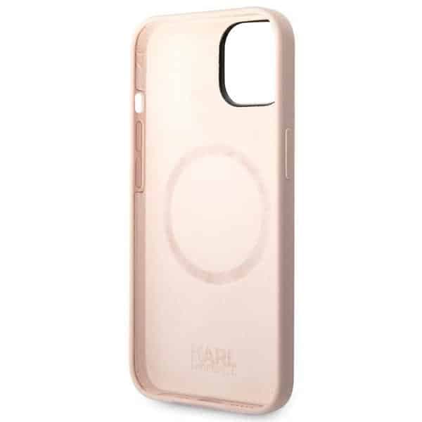 Karl Lagerfeld Silicone Karl`s Head - Apple iPhone 14 Plus / 15 - Ροζ 7