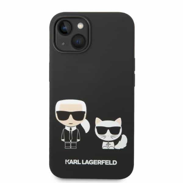 Karl Lagerfeld Silicone Karl & Choupette Magsafe - Apple iPhone 14 Plus / 15 - Μαύρο 3