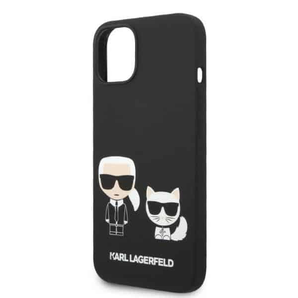 Karl Lagerfeld Silicone Karl & Choupette Magsafe - Apple iPhone 14 Plus / 15 - Μαύρο 6