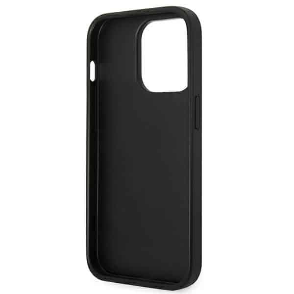 Karl Lagerfeld Saffiano Karl`s Head Patch - θήκη για Apple iPhone 14 Pro - Διάφανο 7