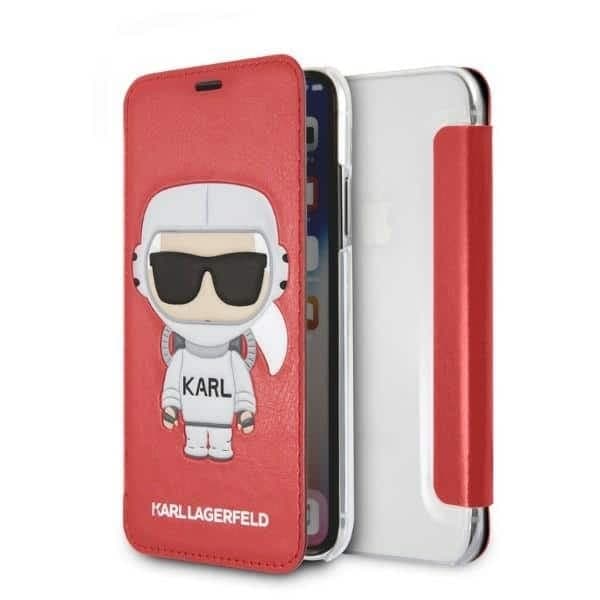 Karl Lagerfeld Karl Space Cosmonaut - θήκη για Apple iPhone X/ XS - Κόκκινο