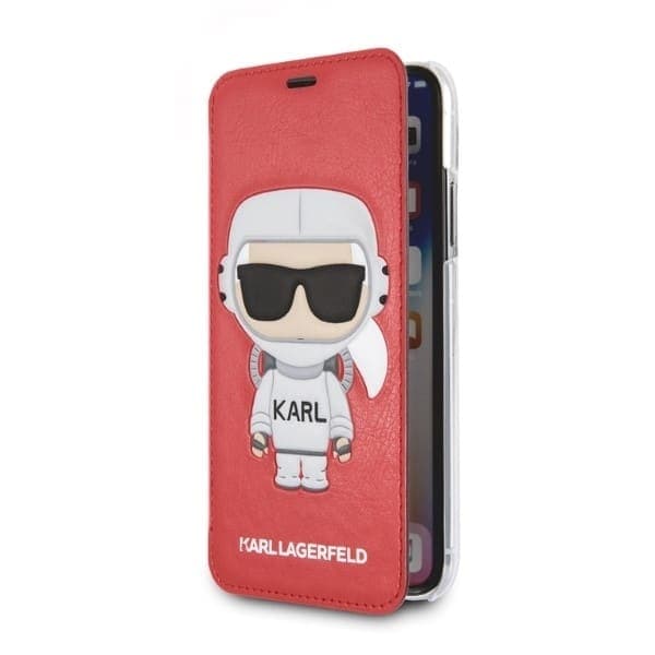 Karl Lagerfeld Karl Space Cosmonaut - θήκη για Apple iPhone X/ XS - Κόκκινο 2