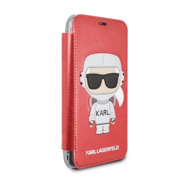 Karl Lagerfeld Karl Space Cosmonaut - θήκη για Apple iPhone X/ XS - Κόκκινο 4