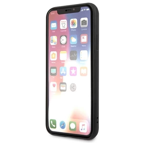 Karl Lagerfeld Saffiano Karl&Choupette Head - θήκη για Apple iPhone XS Max - Μαύρο 6