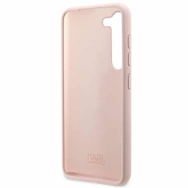 Karl Lagerfeld Silicone Choupette - θήκη για Samsung Galaxy S23 - Ροζ 7