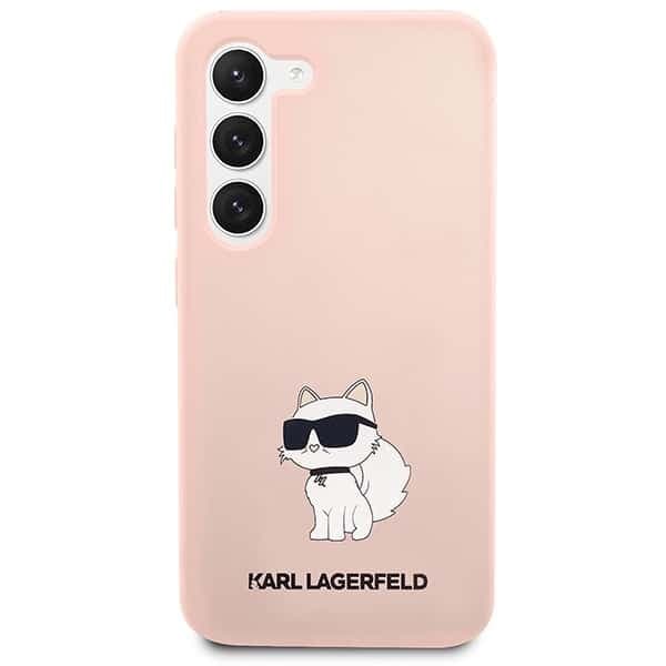 Karl Lagerfeld Silicone Choupette - θήκη για Samsung Galaxy S23+ - Ροζ 3