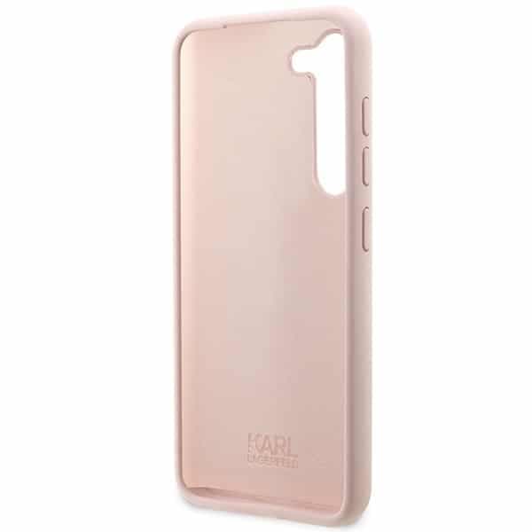 Karl Lagerfeld Silicone Choupette - θήκη για Samsung Galaxy S23+ - Ροζ 7