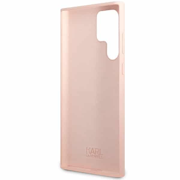 Karl Lagerfeld Silicone Choupette - θήκη για Samsung Galaxy S23 Ultra - Ροζ 7