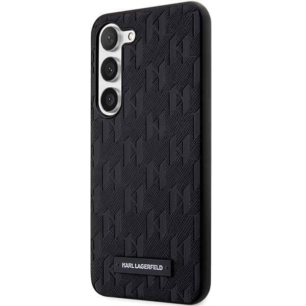 Karl Lagerfeld Saffiano Mono Metal Logo - θήκη για Samsung Galaxy S23 - Μαύρο 2