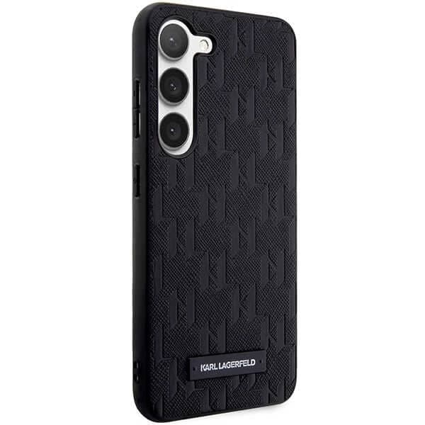 Karl Lagerfeld Saffiano Mono Metal Logo - θήκη για Samsung Galaxy S23 - Μαύρο 4