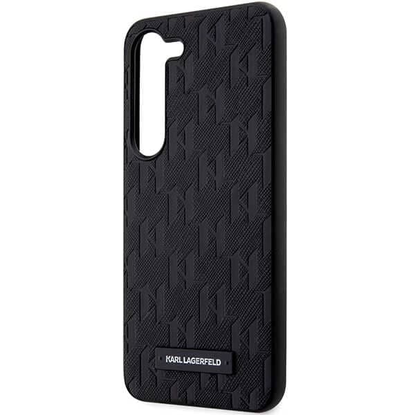 Karl Lagerfeld Saffiano Mono Metal Logo - θήκη για Samsung Galaxy S23 - Μαύρο 6