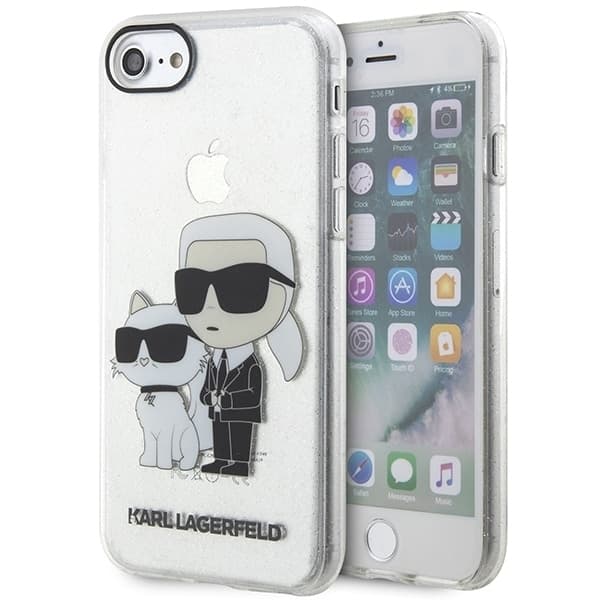 Karl Lagerfeld Karl&Choupette - θήκη για Apple iPhone 7 / 8 SE 2020 2022 - Διάφανο