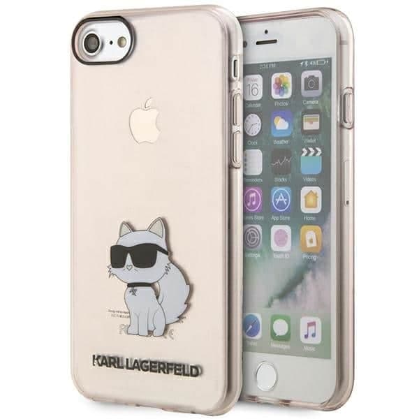 Karl Lagerfeld Choupette Collection - θήκη για Apple iPhone 7 / 8 SE (2020) (2022) - Ροζ