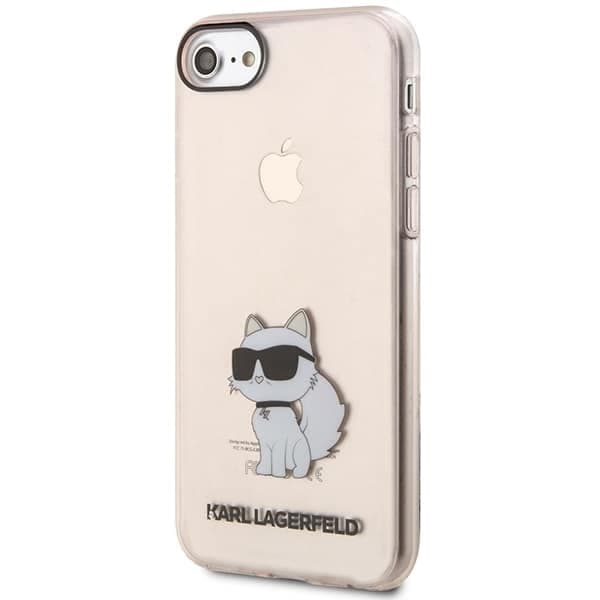Karl Lagerfeld Choupette Collection - θήκη για Apple iPhone 7 / 8 SE (2020) (2022) - Ροζ 2