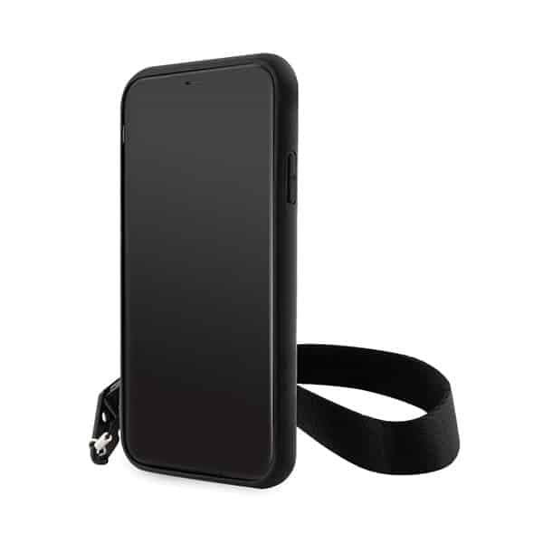 Karl Lagerfeld Monogram Losange Saffiano - θήκη για Apple iPhone 11 / XR - Μαύρο 5