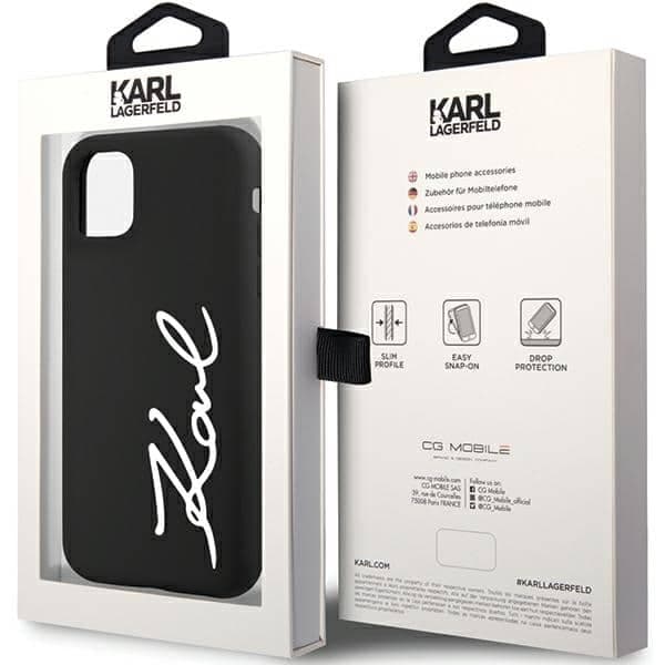 Karl Lagerfeld Silicone - Apple iPhone 11 / XR - Μαύρο 8