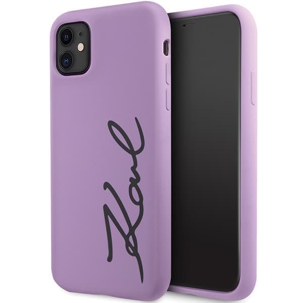 Karl Lagerfeld Silicone - Apple iPhone 11 / XR - Μωβ