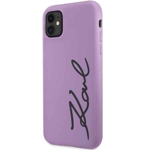 Karl Lagerfeld Silicone - Apple iPhone 11 / XR - Μωβ 2