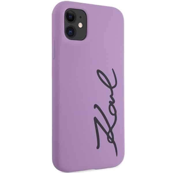 Karl Lagerfeld Silicone - Apple iPhone 11 / XR - Μωβ 4