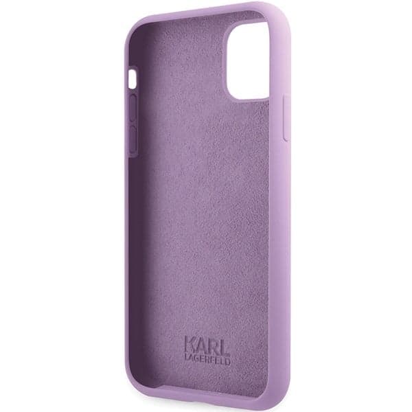 Karl Lagerfeld Silicone - Apple iPhone 11 / XR - Μωβ 7