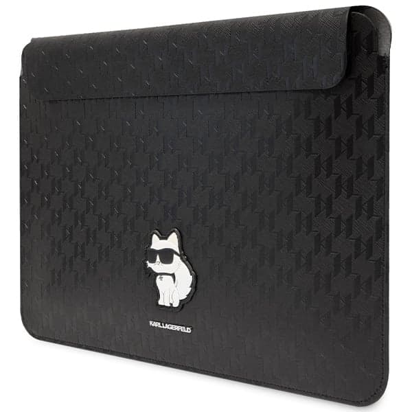 Karl Lagerfeld Θήκη KLCS14SAKHPCK 14" μαύρη/black Saffiano Monogram Choupette 2