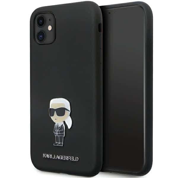 Karl Lagerfeld Silicone Ikonik - Apple iPhone 11 / XR - Μαύρο