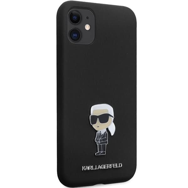 Karl Lagerfeld Silicone Ikonik - Apple iPhone 11 / XR - Μαύρο 4