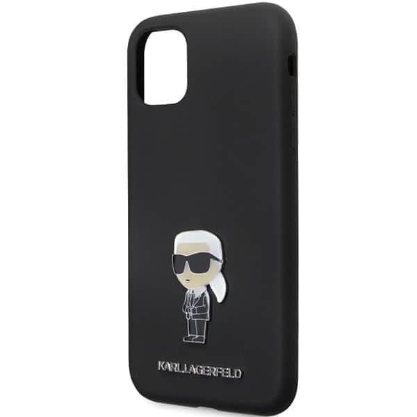 Karl Lagerfeld Silicone Ikonik - Apple iPhone 11 / XR - Μαύρο 6