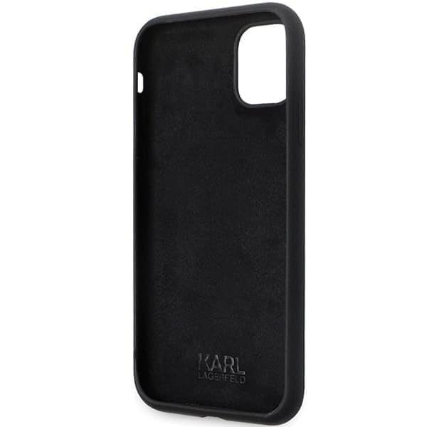 Karl Lagerfeld Silicone Ikonik - Apple iPhone 11 / XR - Μαύρο 7