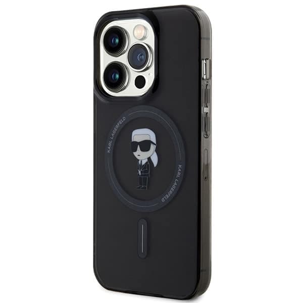 Karl Lagerfeld IML Ikonik - θήκη για Apple iPhone 15 Pro - Μαύρο 2