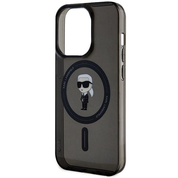 Karl Lagerfeld IML Ikonik - θήκη για Apple iPhone 15 Pro - Μαύρο 6